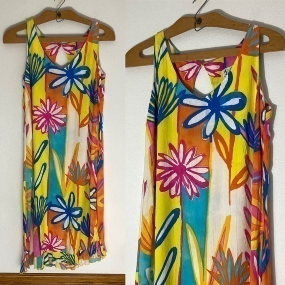 Jams World sleeveless Floral Joy dress size XS